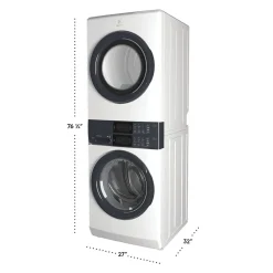 ELECTROLUX Tour de lavage, Blanc, 27