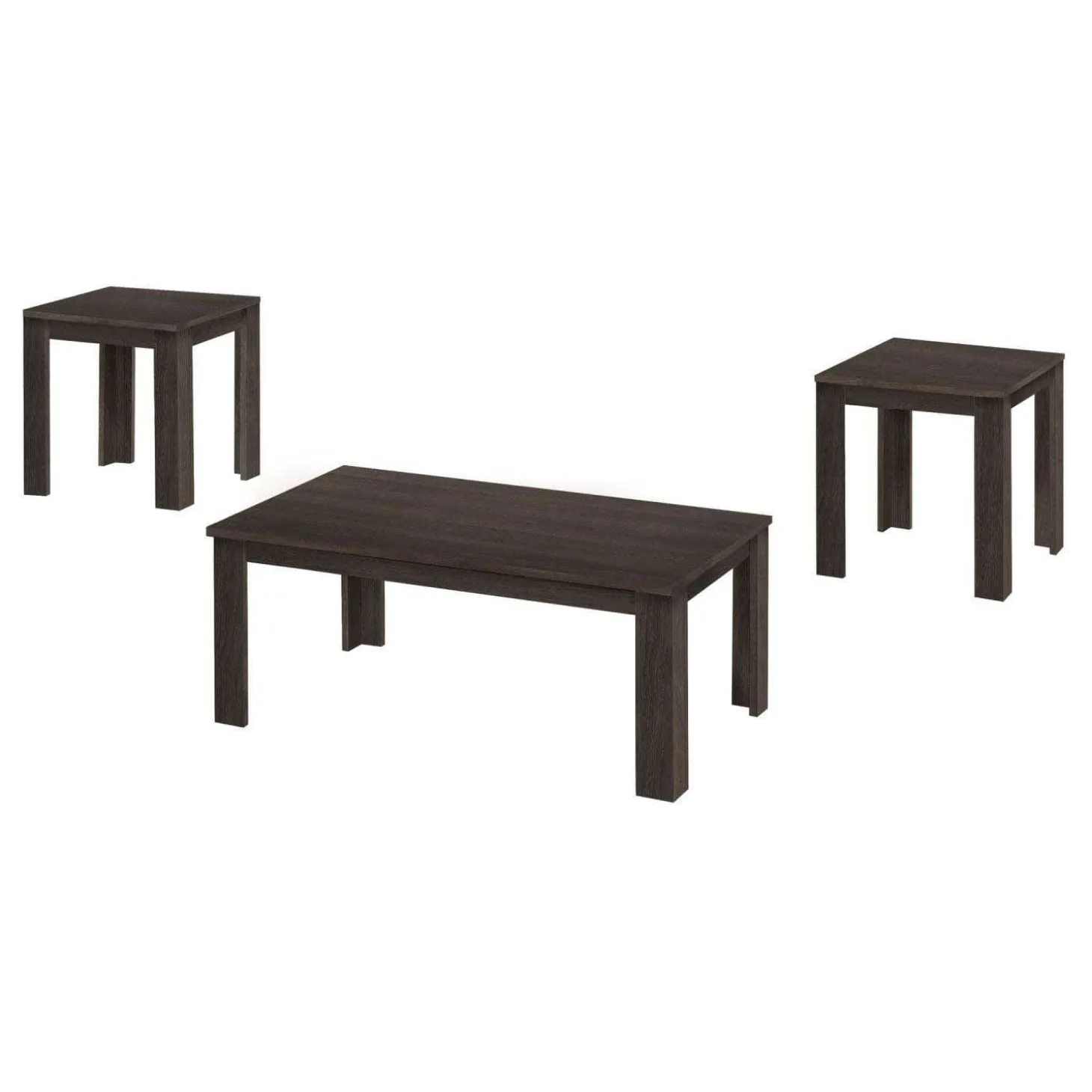 Ens de tables - 3mcx, chêne brun - Monarch