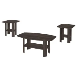 Ens de tables - 3mcx, chêne brun - Monarch