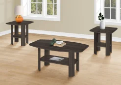 Ens de tables - 3mcx, chêne brun - Monarch