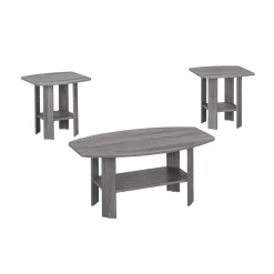 Ens de tables - 3mcx, gris - Monarch