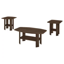 Ens de tables - 3mcx, noyer foncé - Monarch