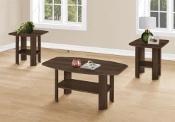 Ens de tables - 3mcx, noyer foncé - Monarch