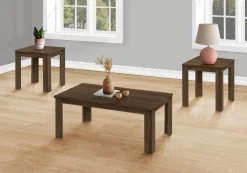 Ens de tables - 3mcx, noyer foncé - Monarch