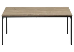 Ens de tables - 3mcx, taupe foncé, métal noir - Monarch