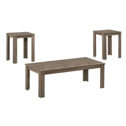 Ens de tables - 3mcx, taupe foncé - Monarch