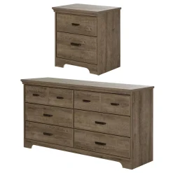 Ensemble commode et table de nuit - South Shore