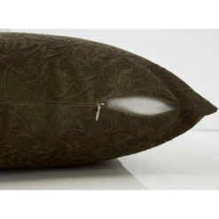 Ensemble de 2 coussins décoratifs en velours 18"