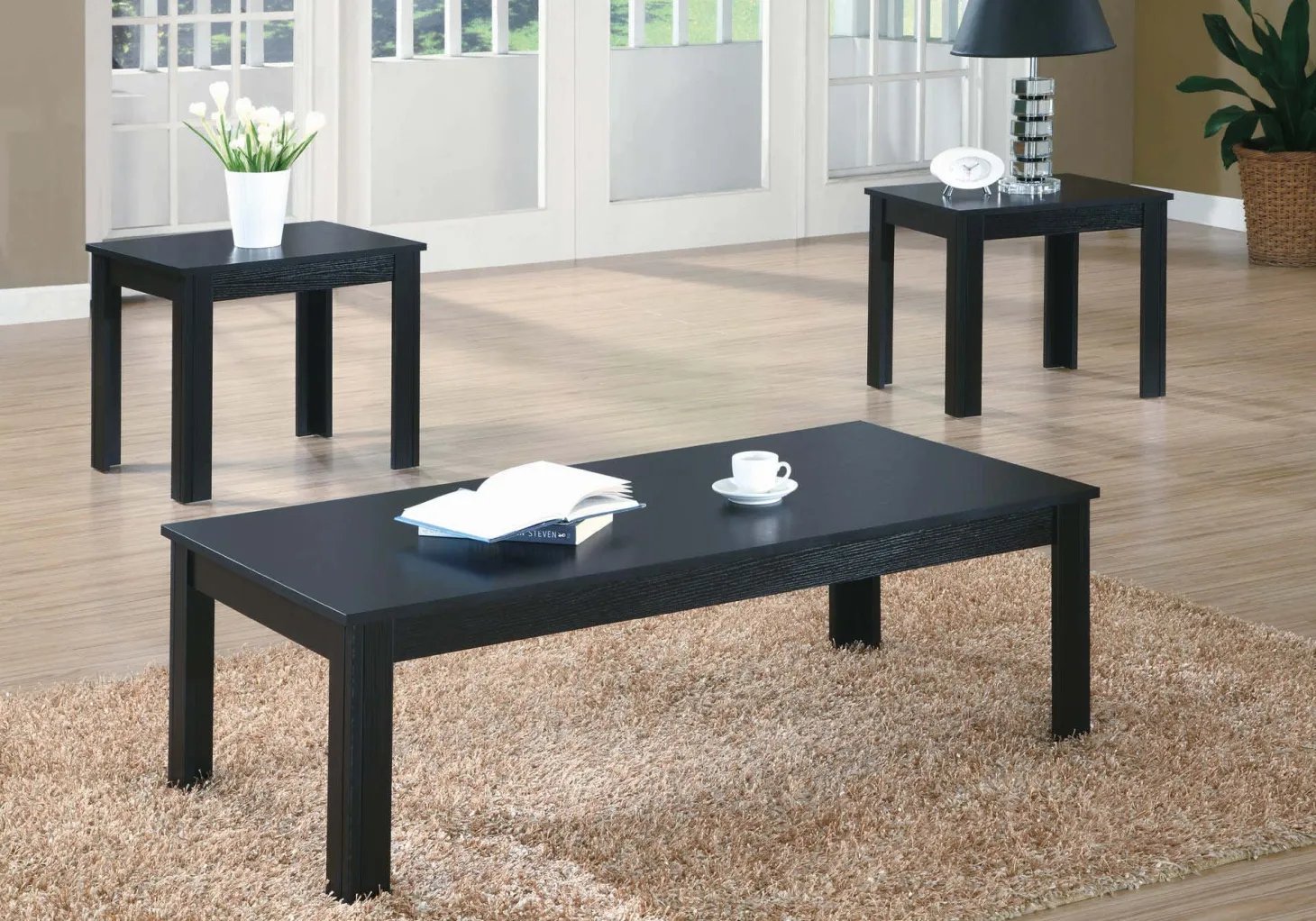 Ensemble de 3 tables de salon - Monarch