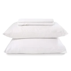 Ensemble de draps 2 simple XL en microfibre - blanc