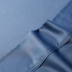 Ensemble de draps double en bambou - bleu