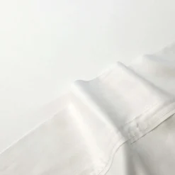 Ensemble de draps double en bambou - blanc