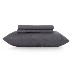 Ensemble de draps simple en microfibre - gris charbon