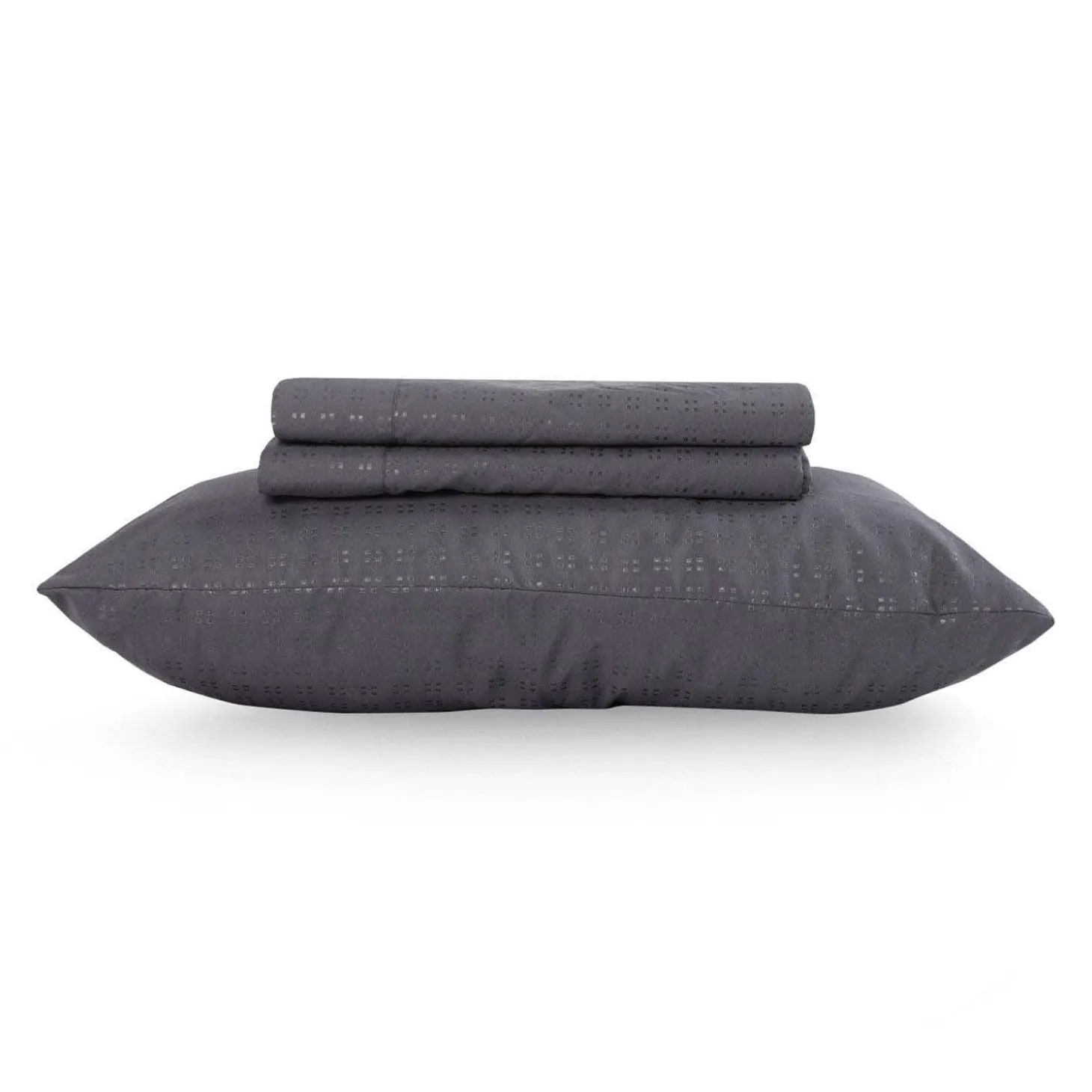 Ensemble de draps simple en microfibre - gris charbon