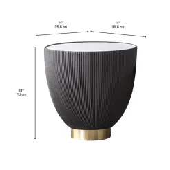 Ensemble de tables d’appoint - 2 mcx