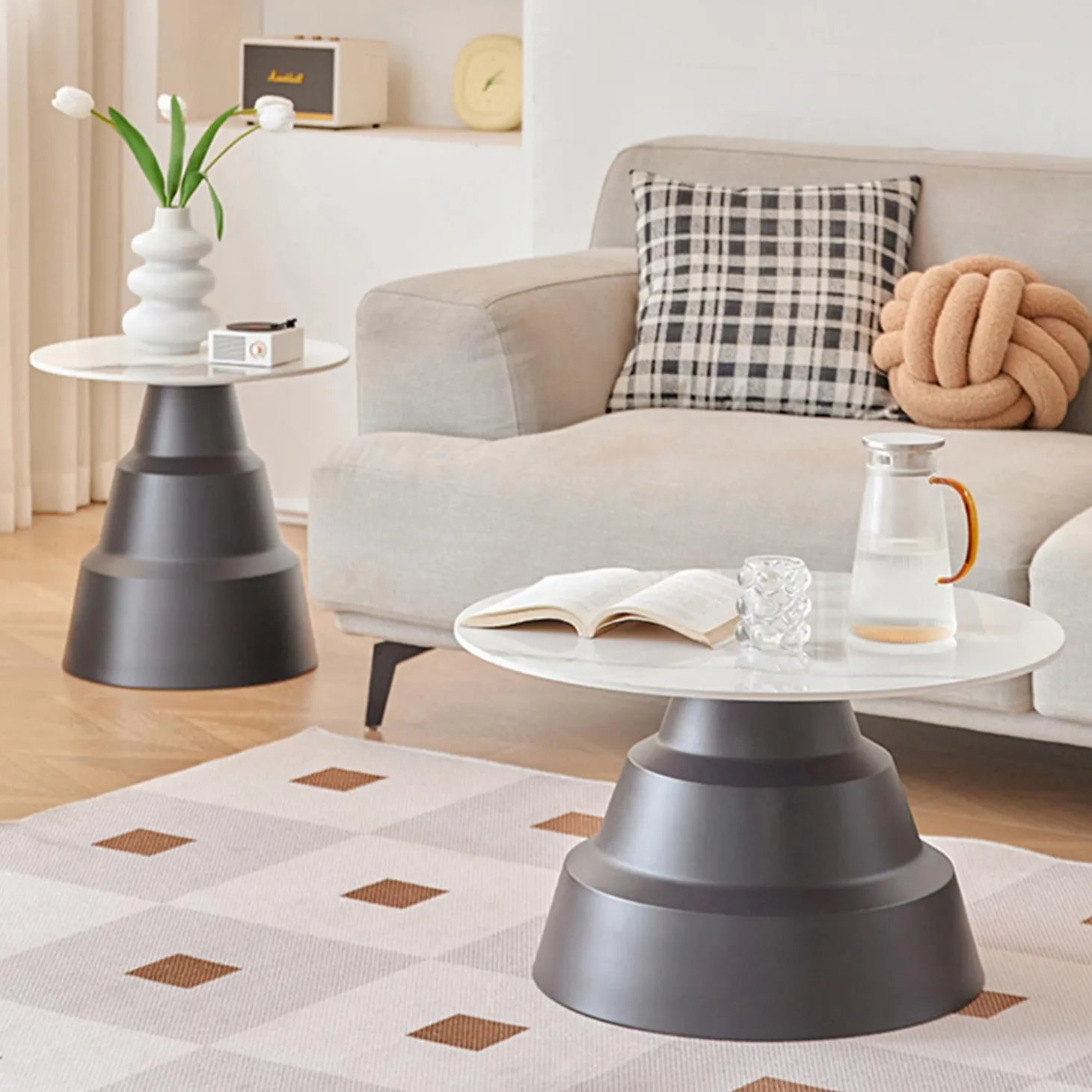 Ensemble de tables d’appoint - 2 mcx