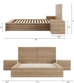 Ensemble grand lit (60