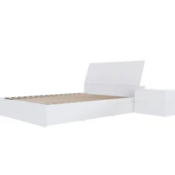 Ensemble grand lit avec rangement (60") - 3 mcx - Nexera