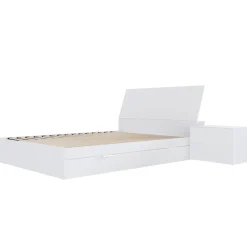 Ensemble grand lit avec rangement (60") - 3 mcx - Nexera
