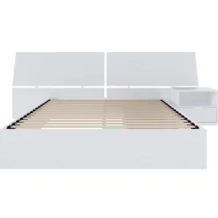 Ensemble grand lit avec rangement (60") - 3 mcx - Nexera