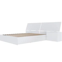 Ensemble grand lit avec rangement (60") - 3 mcx - Nexera
