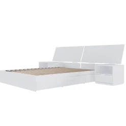 Ensemble grand lit avec rangement (60") - 4 mcx - Nexera