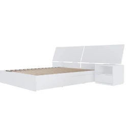 Ensemble grand lit avec rangement (60") - 3 mcx - Nexera