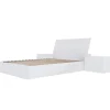 Ensemble lit double avec rangement (54") - 4mcx - Nexera