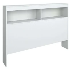 Ensemble lit double avec rangement 6 tiroirs, tête de lit et table de chevet (54