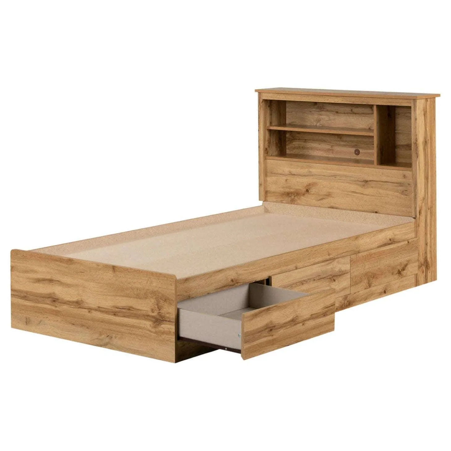 Ensemble lit plateforme avec rangement (54") - South Shore