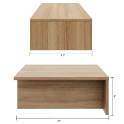 Ensemble tables de chevet 2 mcx - Nexera