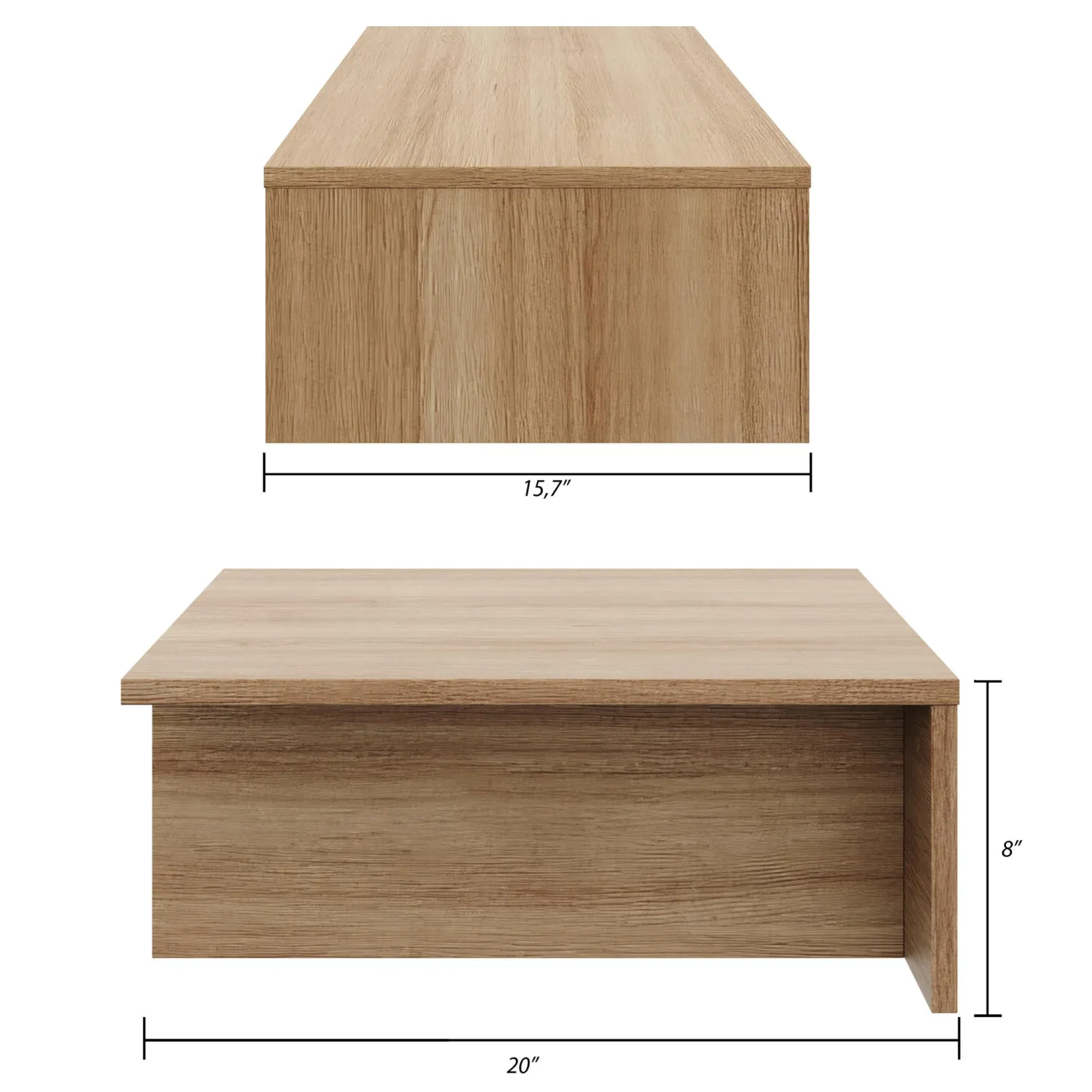 Ensemble tables de chevet 2 mcx - Nexera