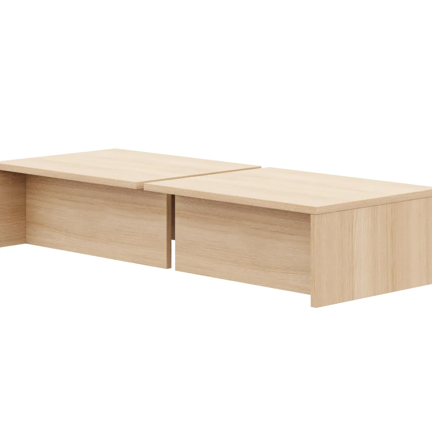 Ensemble tables de chevet 2 mcx - Nexera