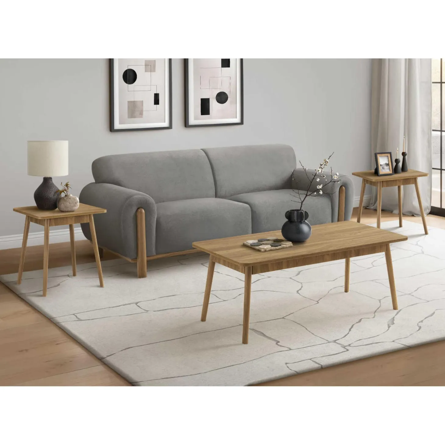 Ensemble tables de salon 3 mcx - Monarch