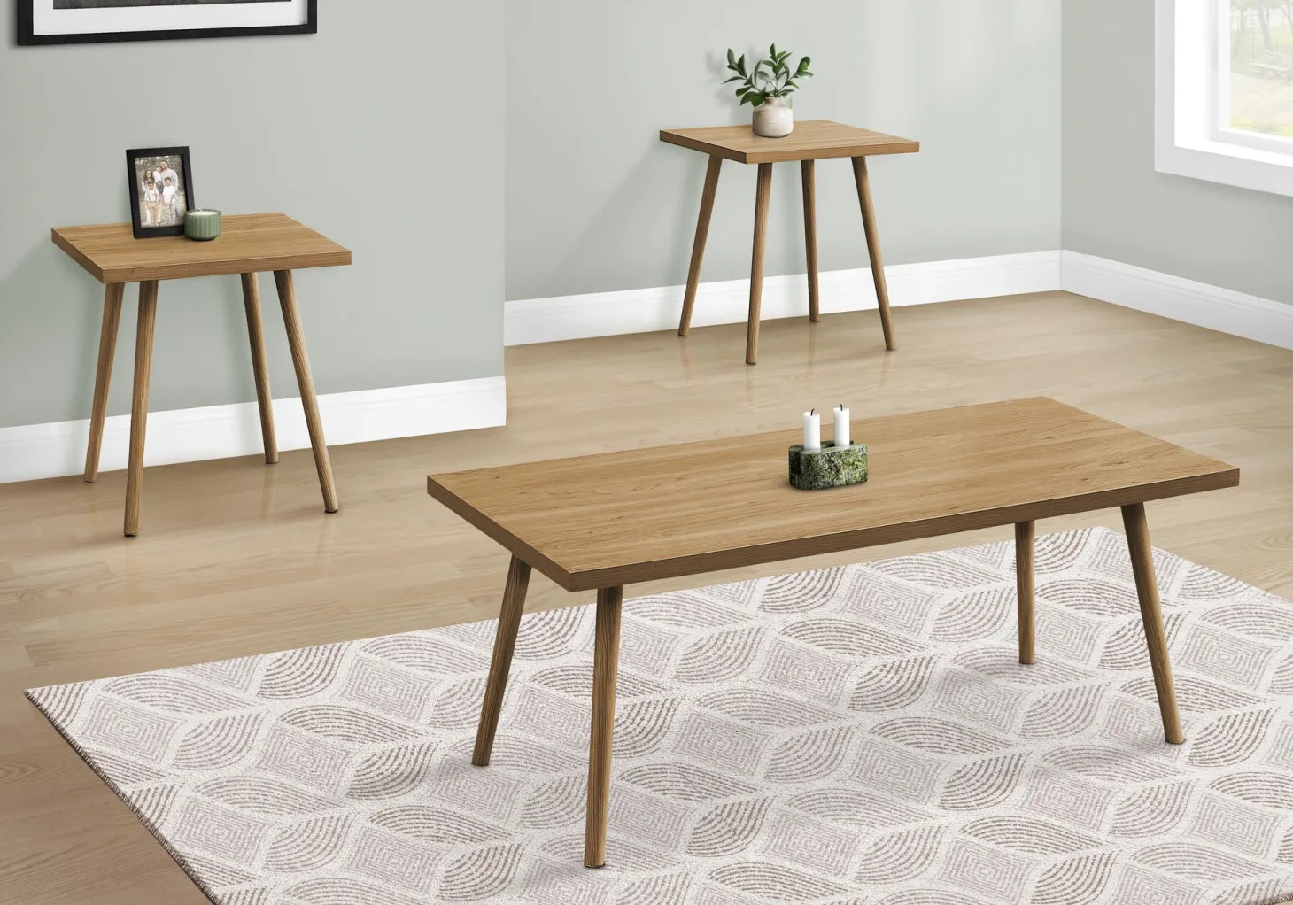 Ensemble tables de salon 3 mcx - Monarch