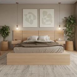 Ensemble très grand lit (78") - 4 mcx - Nexera