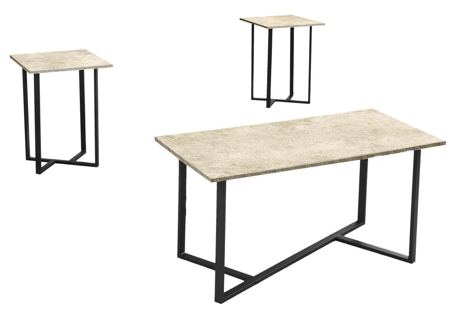 Ensemsble tables de salon 3 mcx - Monarch
