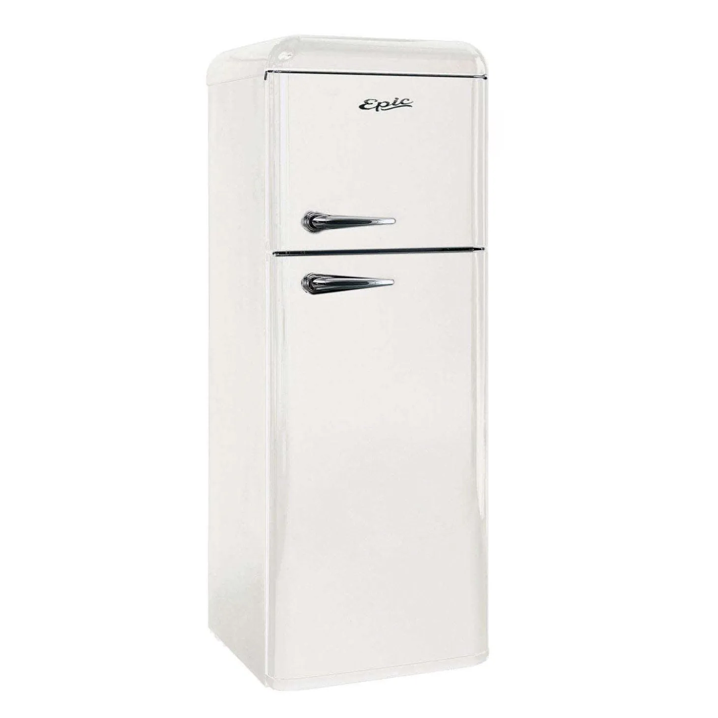 EPIC Réfrigérateur 7,5 pi3 21 po Blanc Congélateur en haut - ERR82W-1