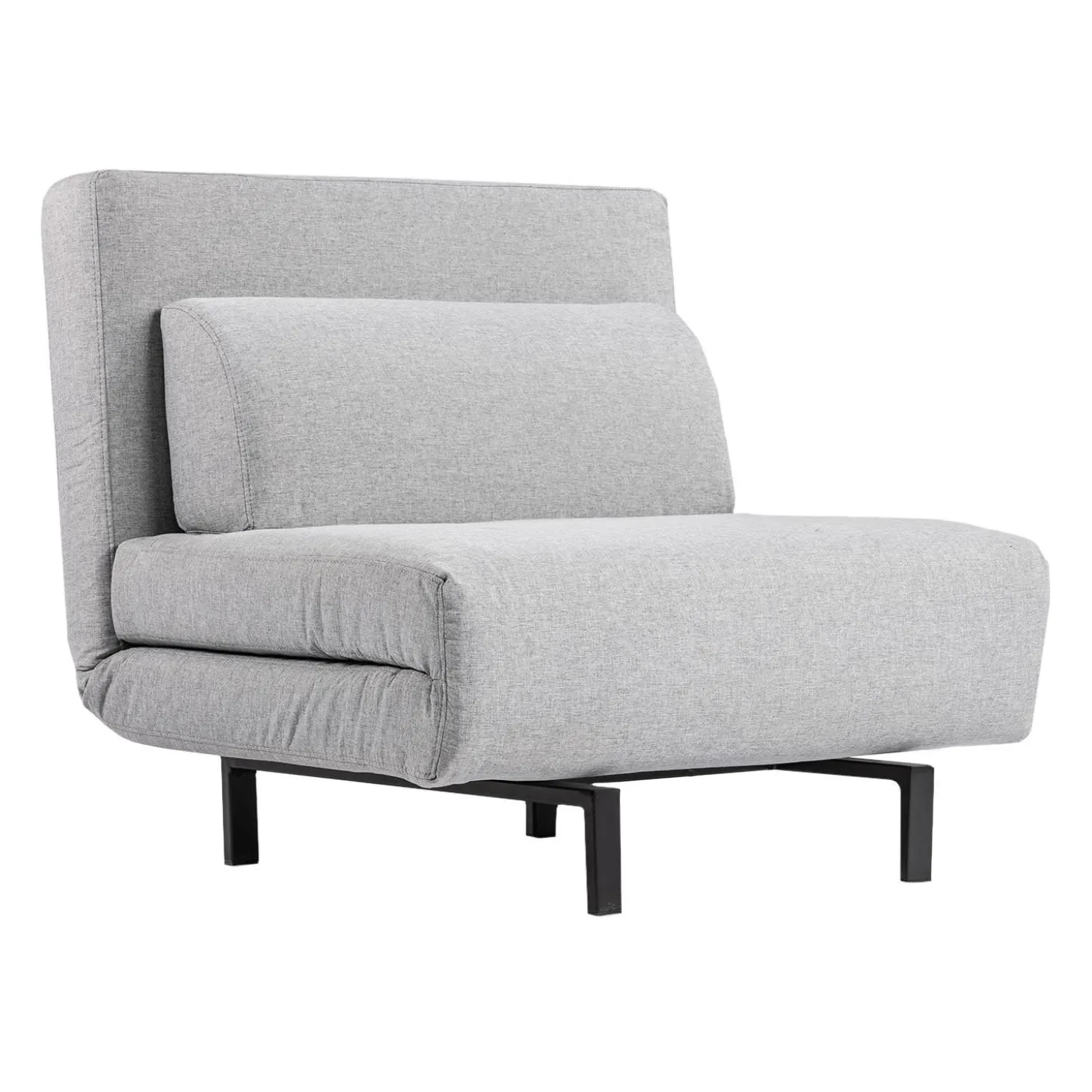 Fauteuil convertible pivotant - gris