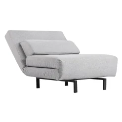 Fauteuil convertible pivotant - gris