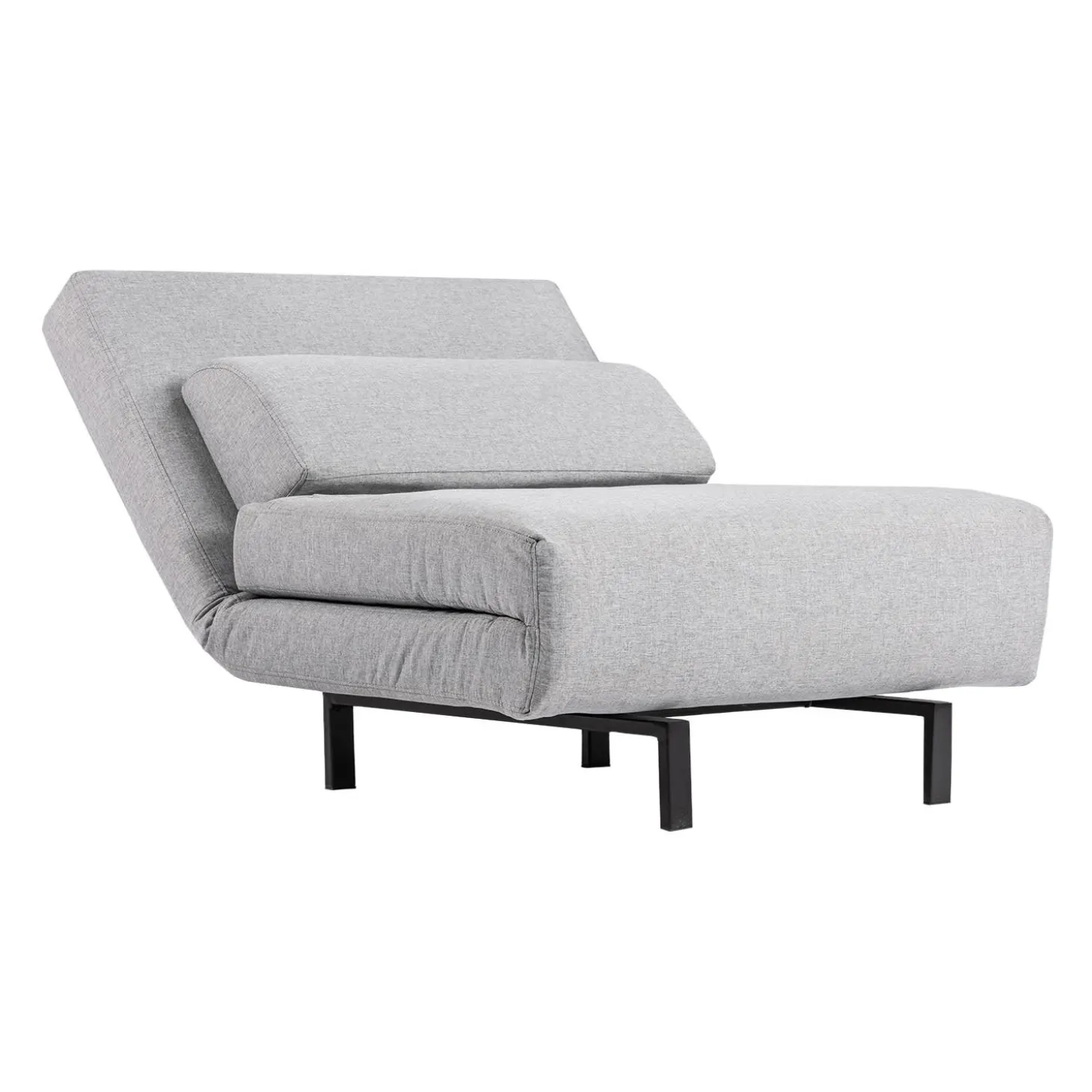 Fauteuil convertible pivotant - gris