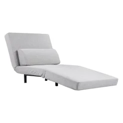 Fauteuil convertible pivotant - gris