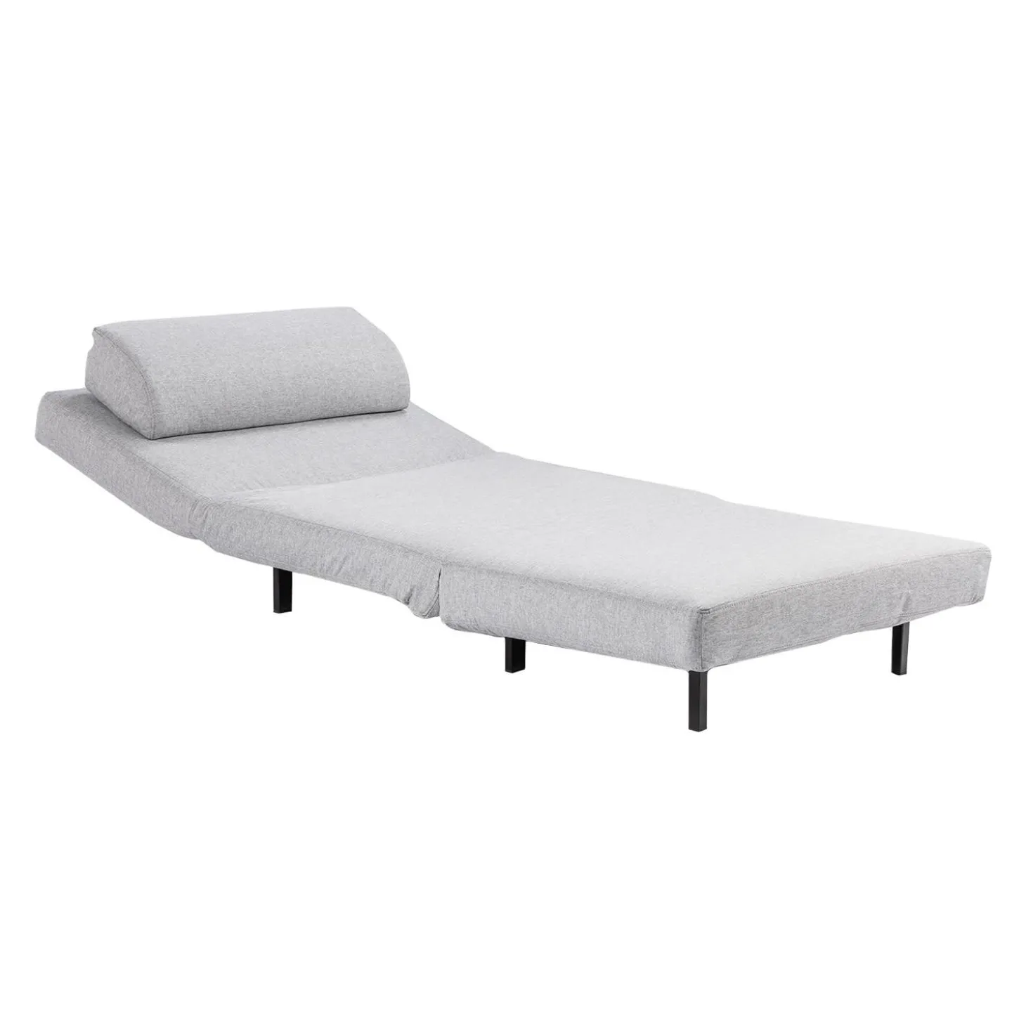 Fauteuil convertible pivotant - gris