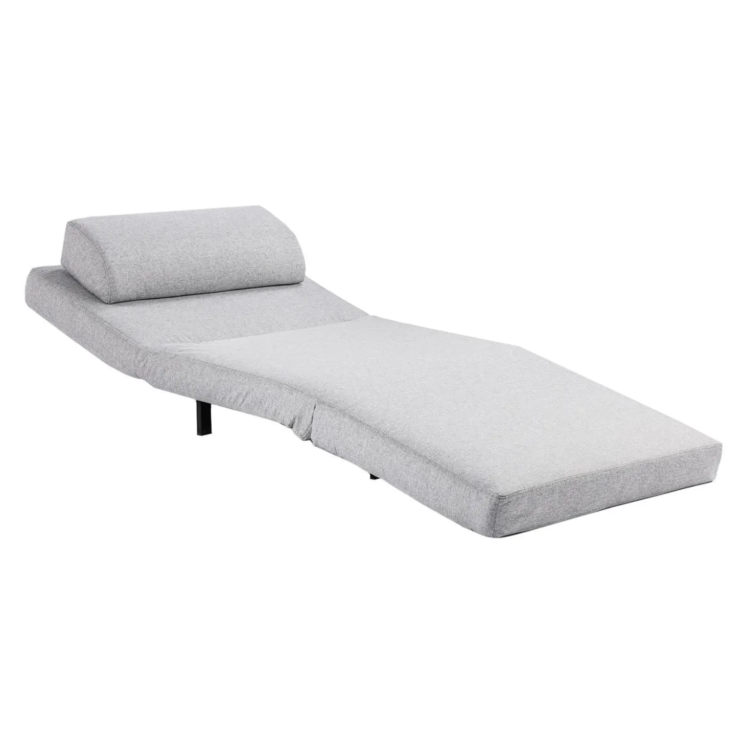 Fauteuil convertible pivotant - gris