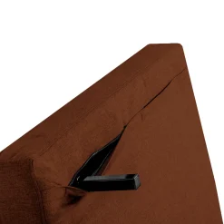 Fauteuil convertible pivotant - rouille