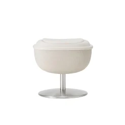 Fauteuil de massage inclinable électrique avec ottoman en cuir synthétique - blanc