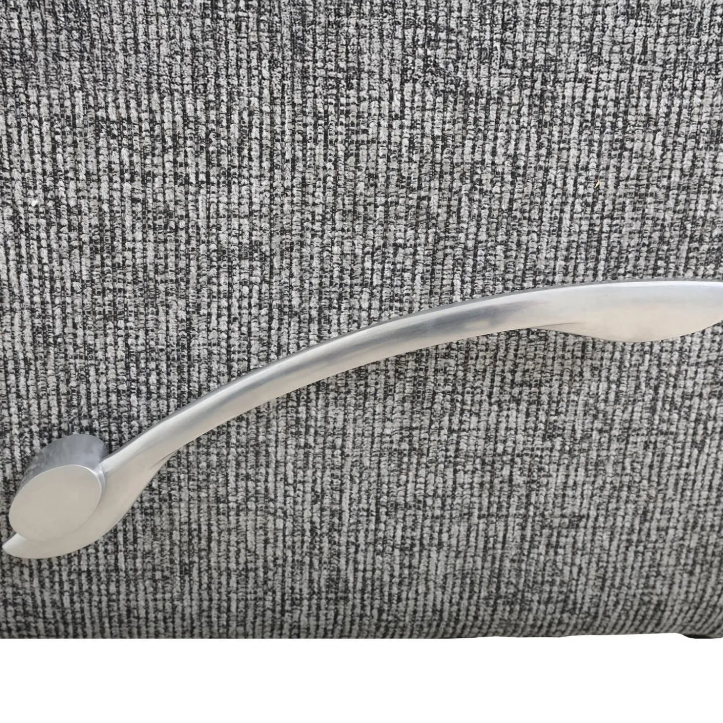 Fauteuil inclinable berçant et pivotant - gris foncé