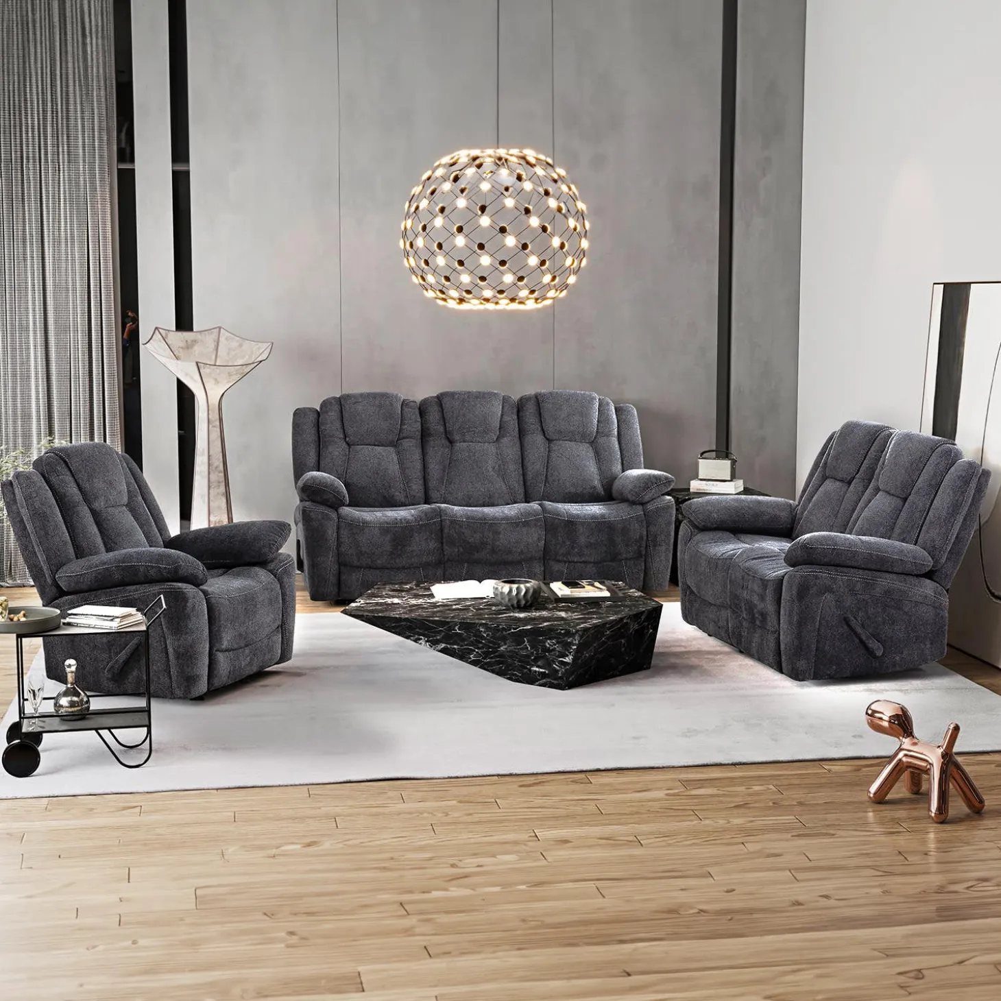 Fauteuil inclinable berçant