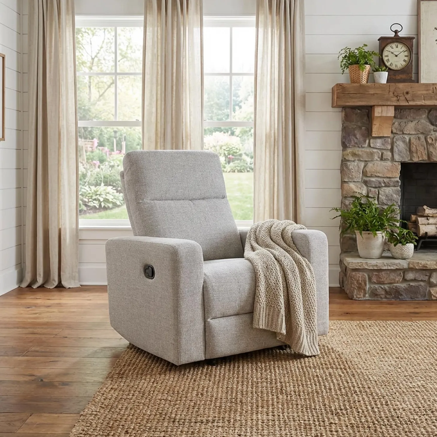 Fauteuil inclinable berçant