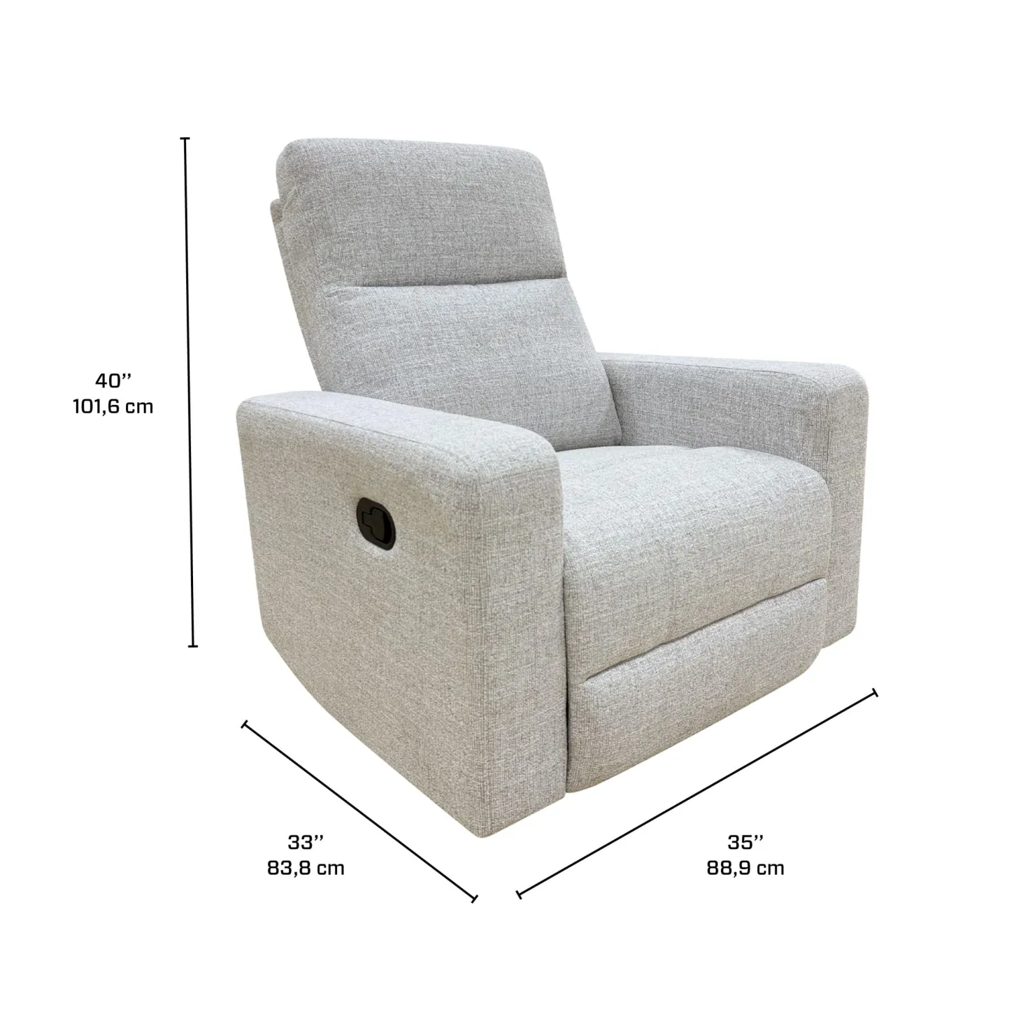 Fauteuil inclinable berçant
